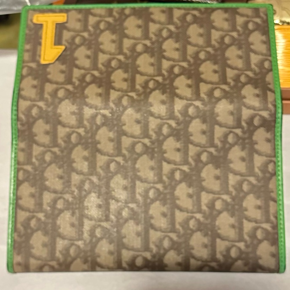 VINTAGE CHRISTIAN DIOR Monogram #1 Flap Wallet - Picture 8 of 10